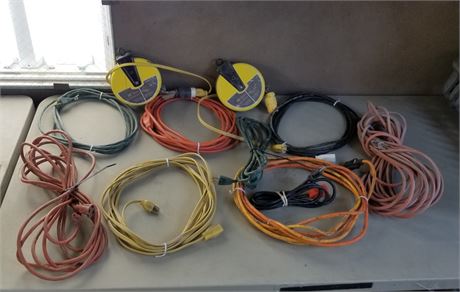 Contractors Power Cords & 2 Cord Winders