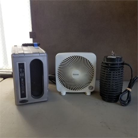 Heater, Fan, Bug Zapper