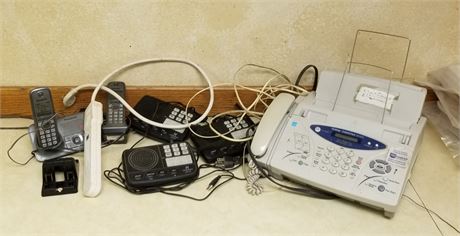 Fax Machine, Telephones, Intercom System