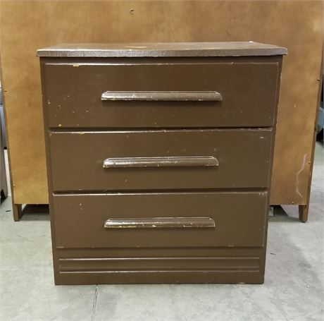 Vintage Wood Dresser - 24x14x26