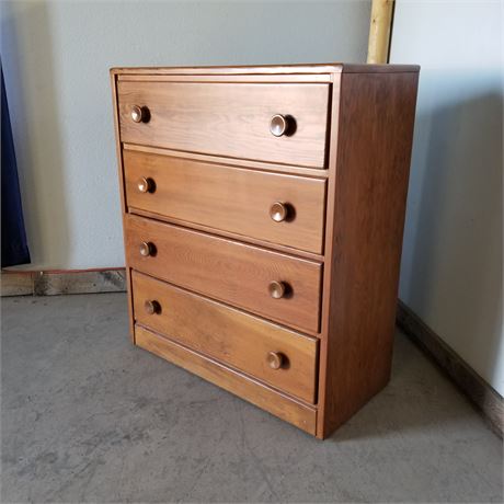 Wood Dresser/Desk - 30x14x35