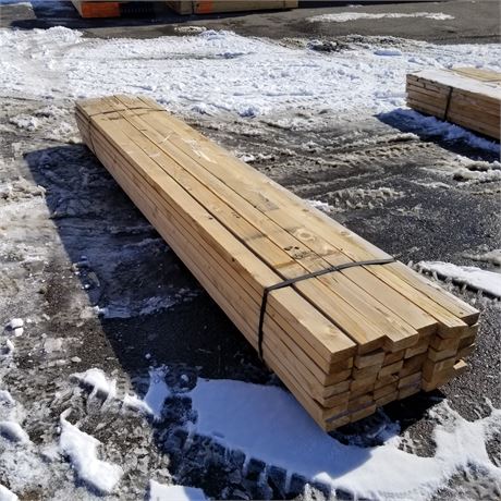 2x4x10' - Lumber - 34pcs. Bunk#16