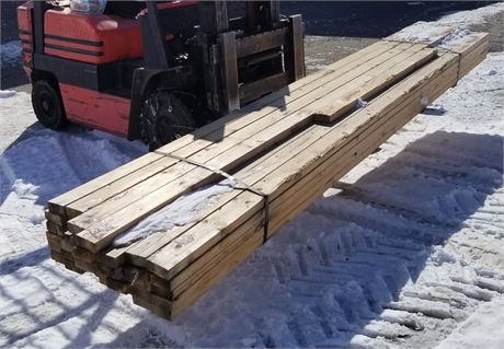 2x4x12' - Lumber - 39pcs. Bunk#21