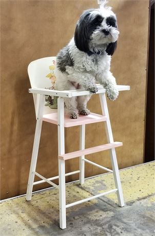 Collectible Doll High Chair