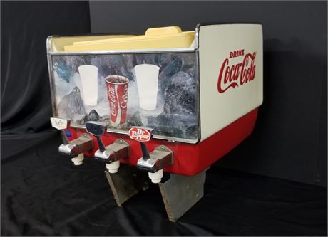 Classic Coca-Cola Counter Top Soda Dispenser - 18x19x21