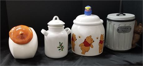 Canister Cookie Jar Quad