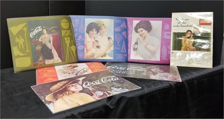 Coca-Cola Place Mats & Ad Card