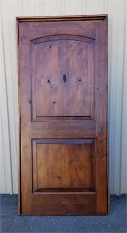 Solid Alder Wood Interior Door w/ Jam - 36x80