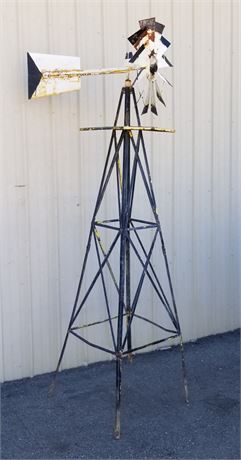 Outdoor Windmill - 8ft Tall