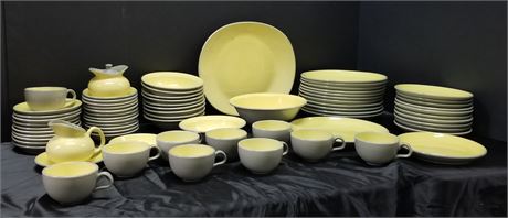 Mid Century Harkerware Stone China Set