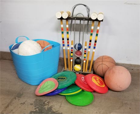 Assorted Outdoor Recreation Items