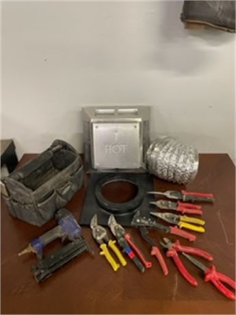 Shielded Vent and Tools in a Tote