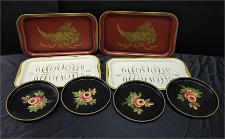 Vintage Tin Trays