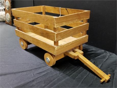 Handmade Wood Wagon