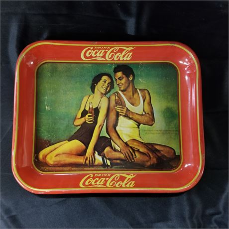 Vintage Circa 1934 Coca-Cola Tray