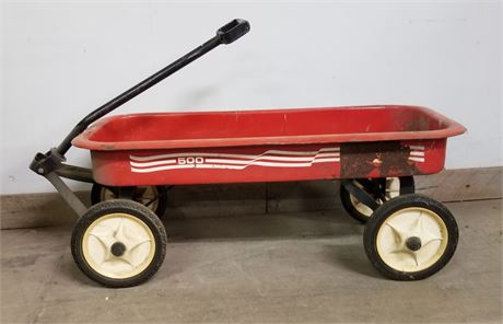 Retro Red Wagon