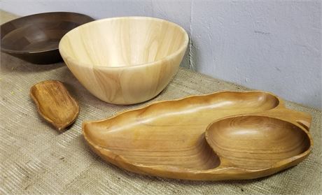 Wood Kitchen Items