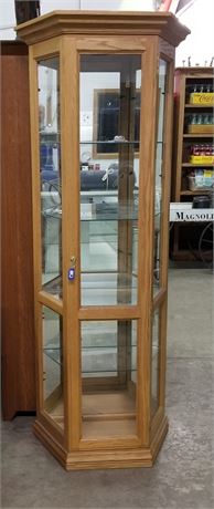 Lighted Tower Hutch - 30x14x73