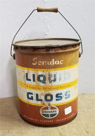 Vintage Standard Wax Can