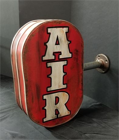 Repro Metal "Air" Sign - 10x5x16