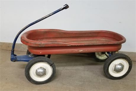 Really Cool Vintage Red Wagon