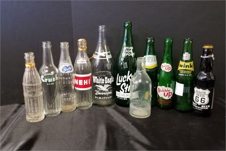 Vintage Soda Bottles