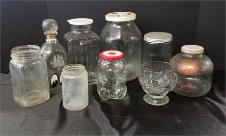 Assorted Vintage Jars