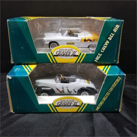 Crayola Gearbox Die Cast Cars