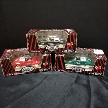 Fire Chief Die Cast Cars