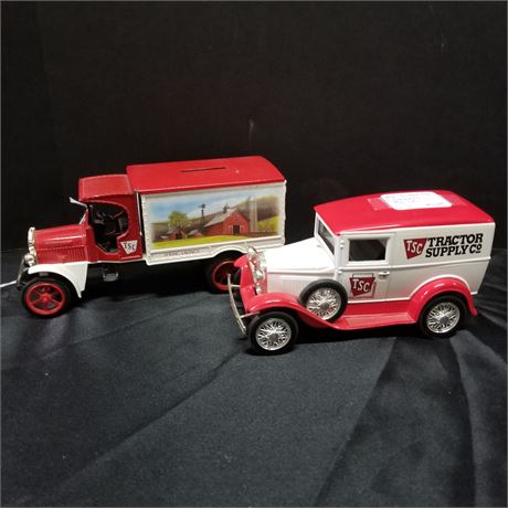 Tractor Supply Die Cast Car Banks