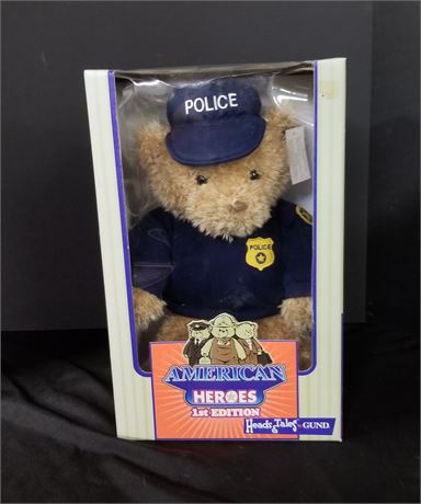 American Hero's Police Bear 1st Edition