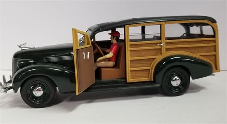 1939 Chevy Woody Die Cast Car