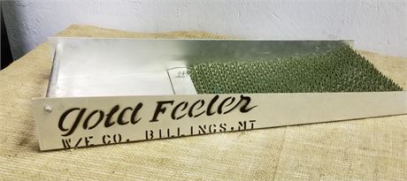 Gold Feeler Tray For Prospecting