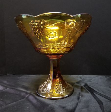 Vintage Carnival Glass Candy Dish/Vase