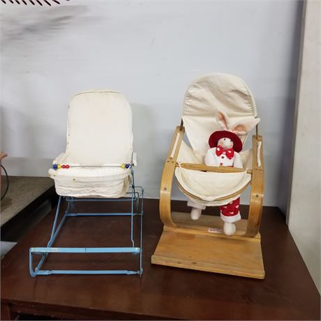 Vintage Baby Seat Rockers