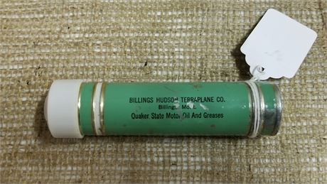 Vintage Billings, MT Advertising Flashlight - Works!