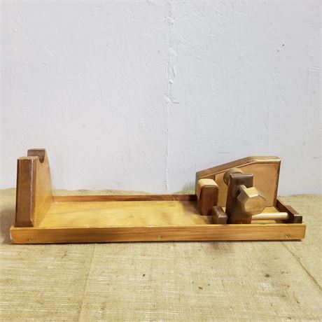 Nice Wood Rifle Work Bench Vise