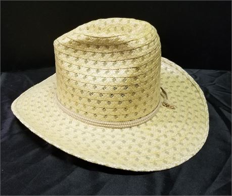 Straw Cowboy Hat - 7 1/8