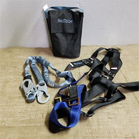 Fall Tech Safety Harness & Bag