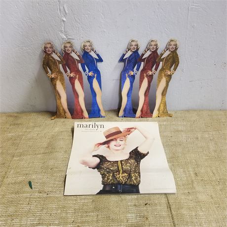 Marilyn Monroe Cut-Outs & Calendar