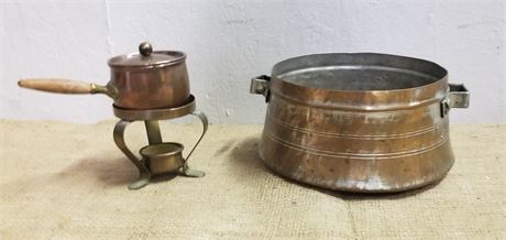 Vintage Copper Pots