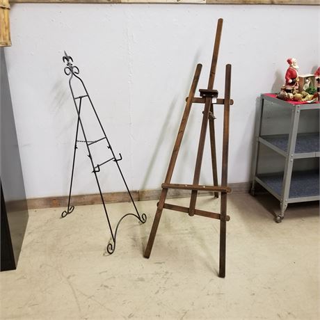 Metal & Wood Easels