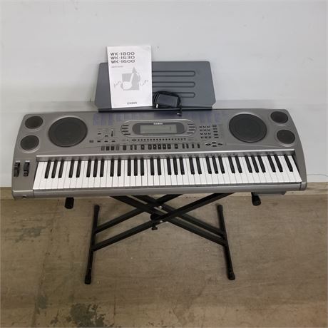 Casio WK-1630 Portable Keyboard w/ Stand