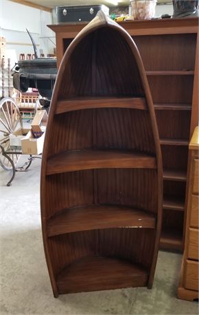 Cool Canoe Shelving Unit - 31x12x72