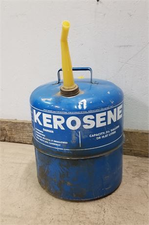 Metal Kerosene Can