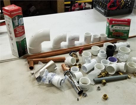 Assorted Plumbing Components
