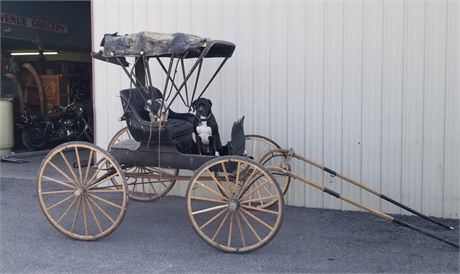 Early 1900's Banner Buggy Co.  Doctor's Buggy - Fully Restored Except Rooftop