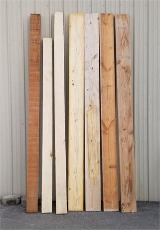 Assorted Smooth & Rough Cut Lumber