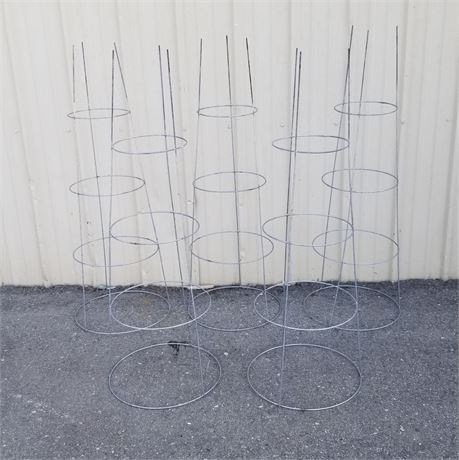 5 - 44" Tall Tomato Cages- 16" Diameter
