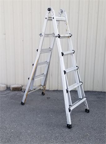 5ft - 10ft Step/Extension/Scaffold Ladder